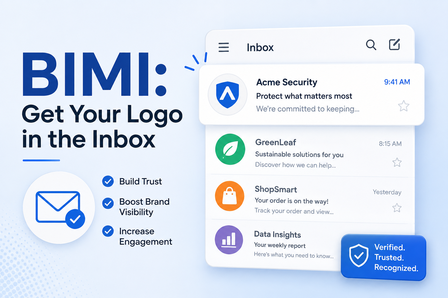 BIMI Explained: How to Display Your Brand Logo in Customers' Inboxes